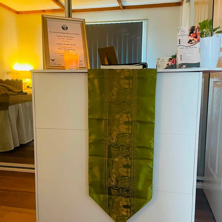 Reception at Let's Remedial Massage